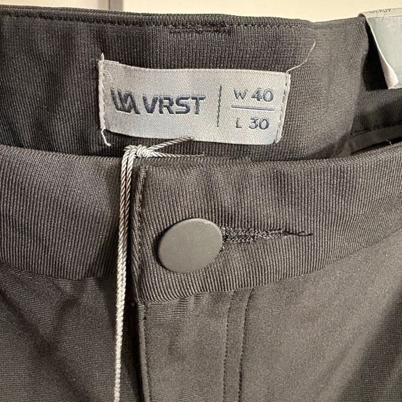 Men's VRST Black Commuter 5-Pocket Skinny Fit Pants Waist 40 - Picture 6 of 6
